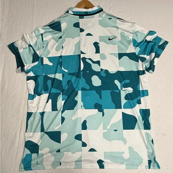 Nike Tour camoGolf Polo ShirtDri-FITDR5310-121 short sleeve Men’sXXL NWT